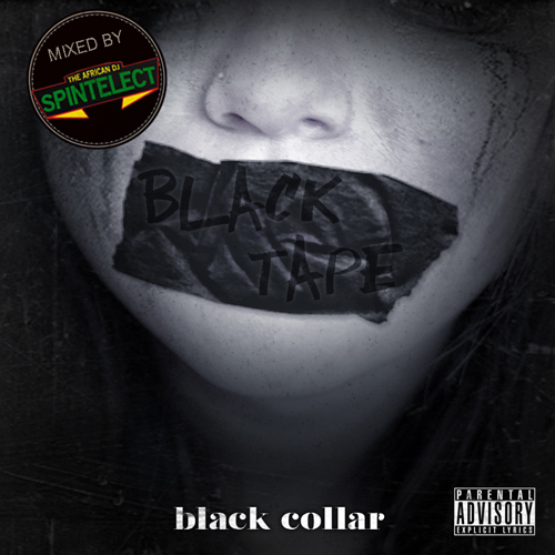 black-collar-black-tape-front