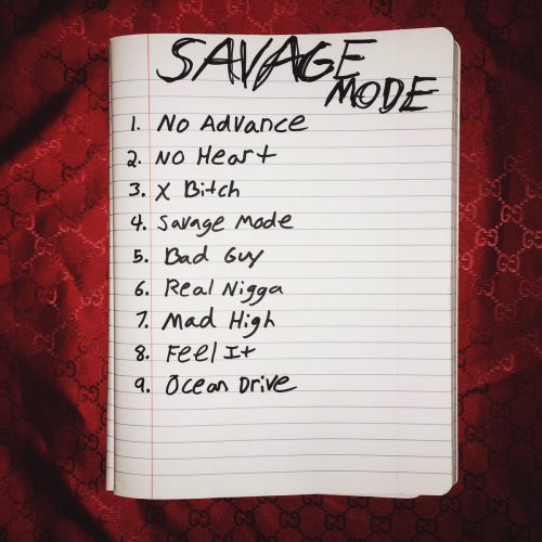 savage-mode-tracklist