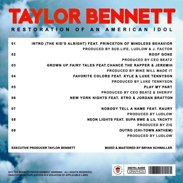taylor-bennett-tracklist