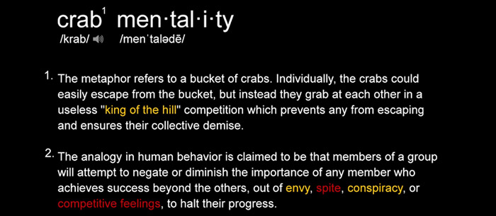 slim-crab-mentality