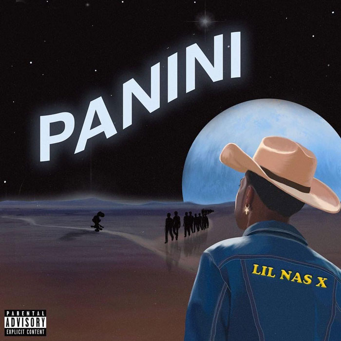 Image result for lil nas x panini single cover