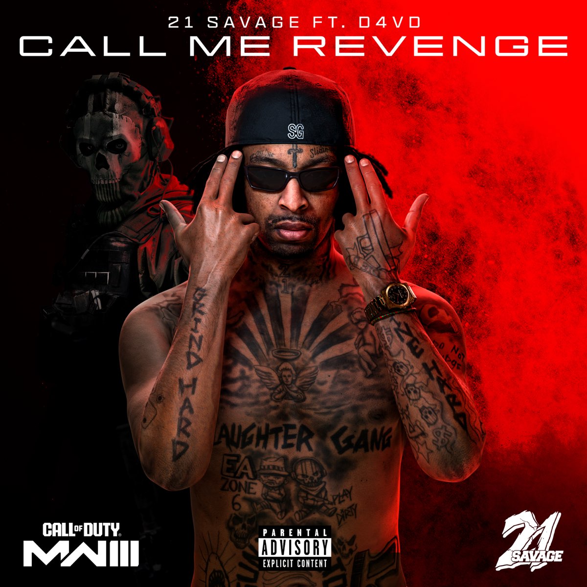 21 Savage compartilha o single “Call Me Revenge”